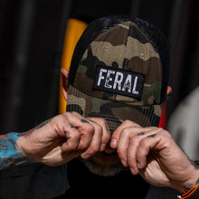 Load image into Gallery viewer, Feral Patch RipStop Mesh Snapback Hat