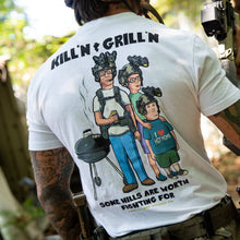 Load image into Gallery viewer, Kill'n &amp; Grill'n | Some Hills Are Worth Fighting For Men's T-Shirt