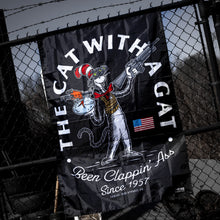 Load image into Gallery viewer, Cat With A Gat 3'x5' Flag
