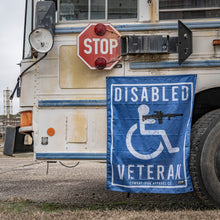 Load image into Gallery viewer, Disabled Veteran Sign 3'x3' Flag