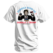 Load image into Gallery viewer, America Run's On Donald J. Trump Men's T-Shirt