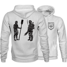 Load image into Gallery viewer, Modern and Ancient Greek Warrior Hoodie