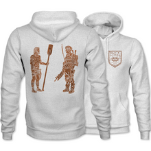 Load image into Gallery viewer, Modern and Ancient Greek Warrior Hoodie