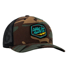 Load image into Gallery viewer, RETRO BRANDED COMBAT IRON PATCH SNAPBACK