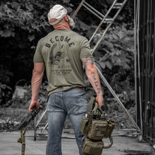 Load image into Gallery viewer, Become A Threat To The Darkness Men's T-Shirt