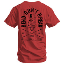 Load image into Gallery viewer, Bend Don't Break Barbell Skull Men's T-Shirt