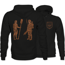 Load image into Gallery viewer, Modern and Ancient Greek Warrior Hoodie