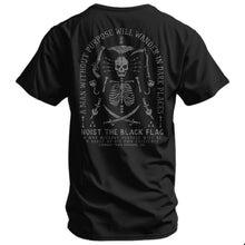 Load image into Gallery viewer, Hoist the Black Flag Skull &amp; Bones Men's T-Shirt