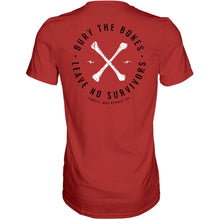 Load image into Gallery viewer, Bury The Bones. Leave No Survivors. Men’s T-shirt