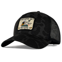 Load image into Gallery viewer, Cheaters Get Heaters Western Cowboy Patch SnapBack