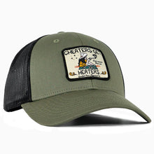 Load image into Gallery viewer, Cheaters Get Heaters Western Cowboy Patch SnapBack