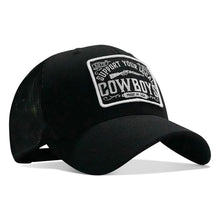 Load image into Gallery viewer, Support Your Local Cowboys Patch Snapback Hat