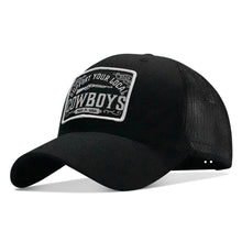 Load image into Gallery viewer, Support Your Local Cowboys Patch Snapback Hat