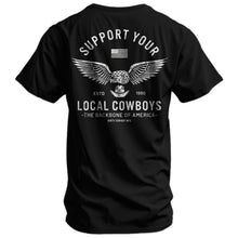 Load image into Gallery viewer, Support Your Local Cowboys Men's T-Shirt