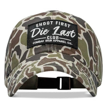 Load image into Gallery viewer, Shoot First. Die Last. Club Patch Low Profile Ripstop Flex Hat