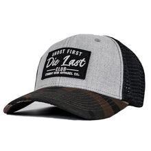 Load image into Gallery viewer, Shoot First. Die Last. Club Patch Snapback