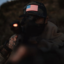 Load image into Gallery viewer, Tiger Stripe Ripstop Flag Hat