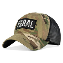 Load image into Gallery viewer, Feral Vintaged Patch Snapback Hat