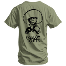 Load image into Gallery viewer, Freedom Fighter Cowboy President Trump Men's T-Shirt