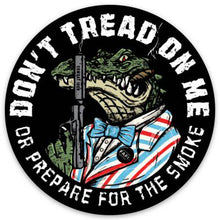 Load image into Gallery viewer, Don't Tread On Me FAFO Alligator Decal