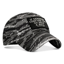 Load image into Gallery viewer, If Genders Confuse You Go Milk A Bull Patch Ripstop Hat