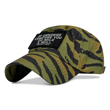 Load image into Gallery viewer, If Genders Confuse You Go Milk A Bull Patch Ripstop Hat