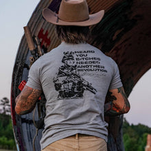 Load image into Gallery viewer, George Washington: Heard You B*tches Needed Another Revolution Men's T-Shirt