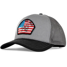 Load image into Gallery viewer, Take No Shit American Flag Patch SnapBack
