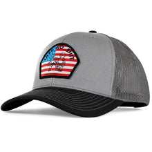 Load image into Gallery viewer, Take No Shit American Flag Patch SnapBack