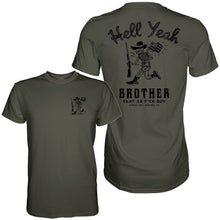 Load image into Gallery viewer, Hell Yeah Brother Cowboy Men's T-Shirt