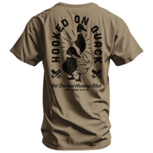Load image into Gallery viewer, Hooked On Quack Hunter ' Get Ducked' Men's T-Shirt
