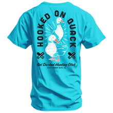 Load image into Gallery viewer, Hooked On Quack Hunter ' Get Ducked' Men's T-Shirt