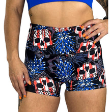 Load image into Gallery viewer, Ladies Seamless Front Performance Training Shorts V3
