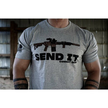 Load image into Gallery viewer, Send It Long Gun Men's T-Shirt