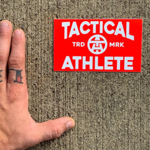 Load image into Gallery viewer, TACTICAL ATHLETE RED DECAL