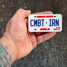 Load image into Gallery viewer, CMBTIRN AMERICAN LIFESTYLE LICENSE PLATE 3D PVC PATCH