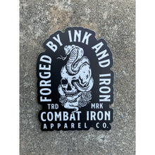 Load image into Gallery viewer, FORGED BY INK AND IRON ALL WEATHER DECAL