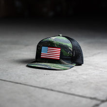 Load image into Gallery viewer, Tiger Stripe Ripstop Flag Hat