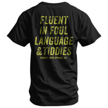 Load image into Gallery viewer, Fluent In Foul Language and Tiddies Men's T-Shirt