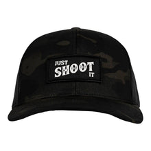 Load image into Gallery viewer, Just Shoot It Patch Snapback Hat
