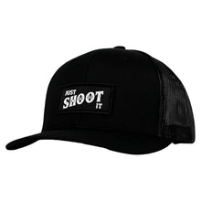 Load image into Gallery viewer, Just Shoot It Patch Snapback Hat