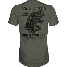 Load image into Gallery viewer, Four Legged Professional K9 Dog Training Men's T-Shirt
