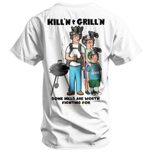 Load image into Gallery viewer, Kill'n &amp; Grill'n | Some Hills Are Worth Fighting For Men's T-Shirt