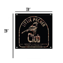 Load image into Gallery viewer, Little Pecker Club 3' X 3' Wall Flag