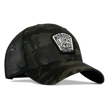 Load image into Gallery viewer, Nobody Is Coming To Save You Skull Patch Snapback Hat