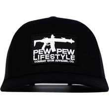 Load image into Gallery viewer, Pew Pew Lifestyle Patch Mid-Profile Snapback Hat