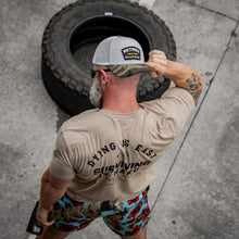 Load image into Gallery viewer, Dying is Easy. Surviving Is Hard Men's T-Shirt