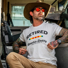 Load image into Gallery viewer, Retired Hoochie Daddy Veteran Ribbons Men's T-Shirt