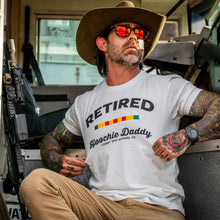 Load image into Gallery viewer, Retired Hoochie Daddy Veteran Ribbons Men's T-Shirt