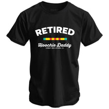 Load image into Gallery viewer, Retired Hoochie Daddy Veteran Ribbons Men's T-Shirt
